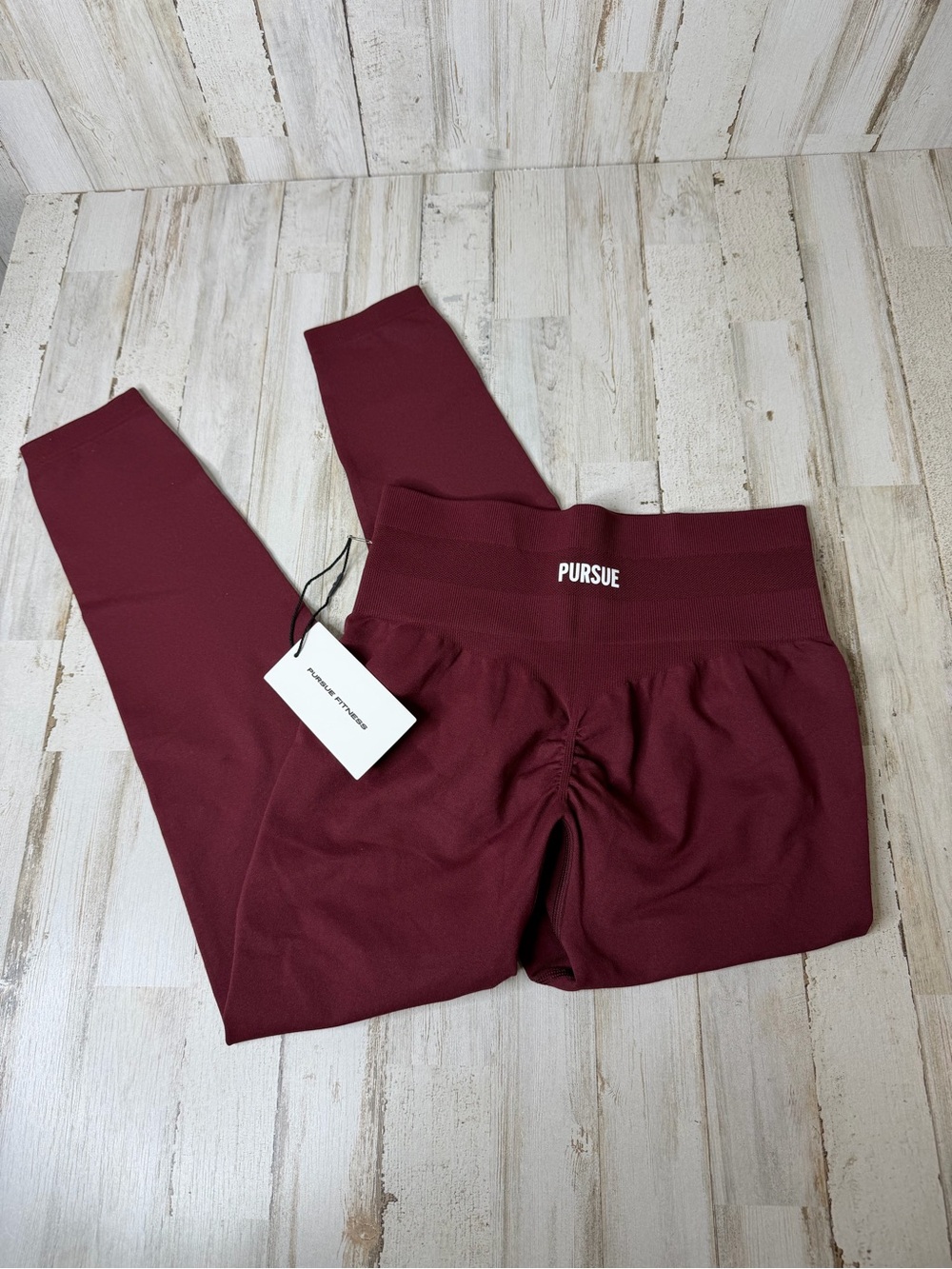 PURSUE Women's High-Waist Scrunch Leggings